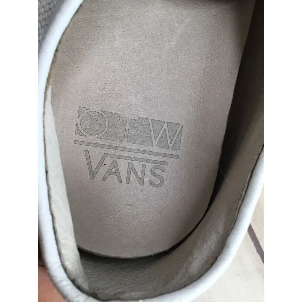 Vans Of the Wall OTW Sneakers Mens 7,5 Low Top WhiteOff Skateboard Shoes Neutral